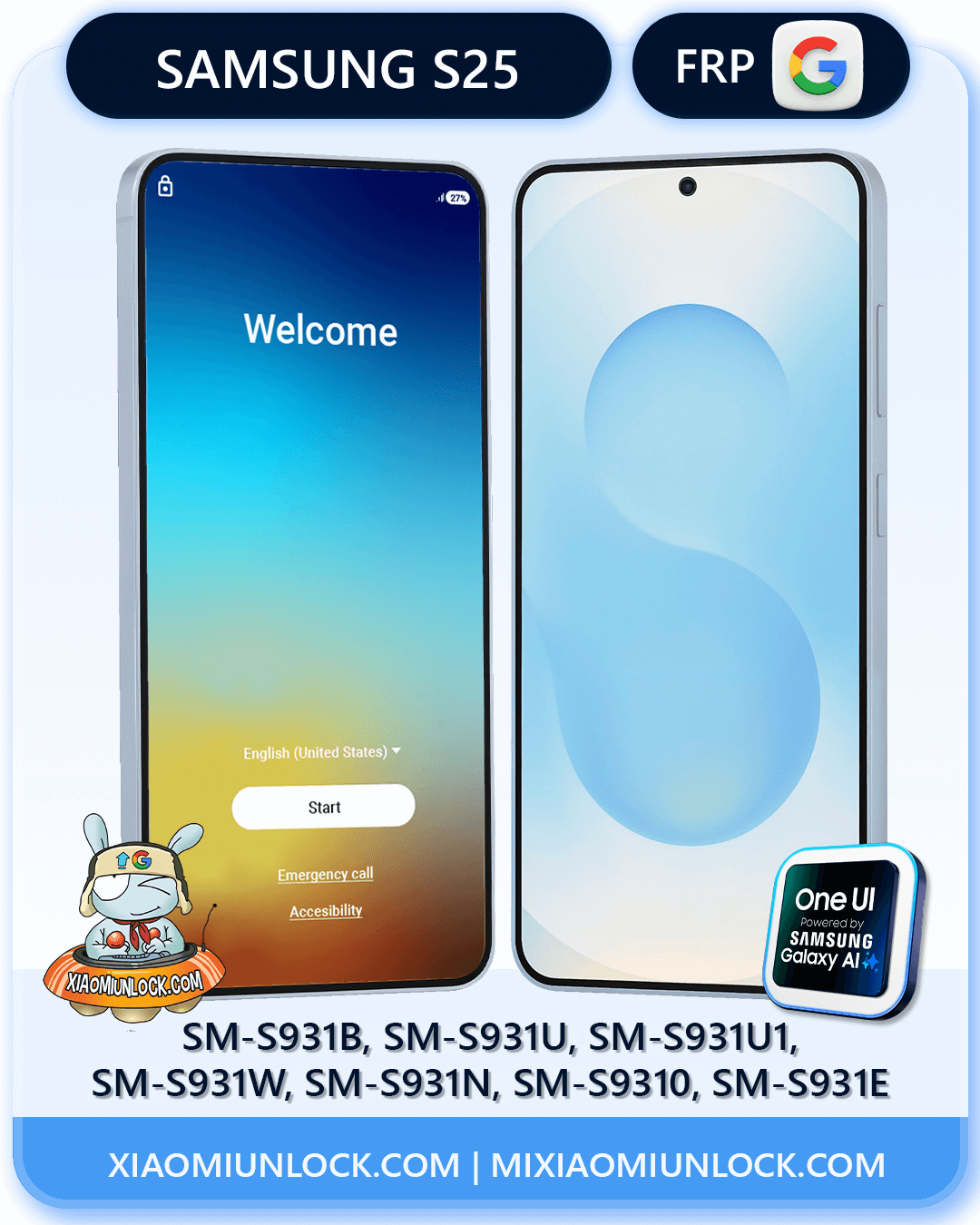 FRP SAMSUNG SERIE S25