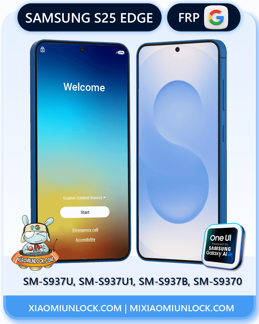 FRP SAMSUNG SERIE S25 EDGE